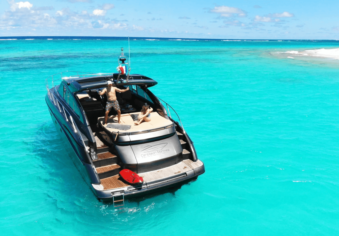 54 Princess Luxury Yacht for Charter Porto Cupecoy, Sint Maarten